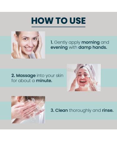 BelleC te Paris Marine Collagen Anti Aging Cleanser - Lichen Extract & Peptides for Dull And Dehydrated Skin Removes Impurities & Makeup Toxins | Organic Seaweed Facial Cleanser 4 fl oz - Buy Online on GoSupps.com