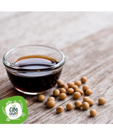 CiboCrudo Srl Organic Shoyu 400 ml Real soy sauce original recipe from more than 2000 years ago vegan fermented for 1824 months for Japanese cuisine - Buy Online on GoSupps.com