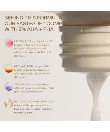 EADEM Gentle Exfoliating AHA & PHA Toner Milky Rice Toner Exfoliant with Lactic Azelaic & Tranexamic Acid Rice Water AHA Exfoliator & Pore Minimizer for Face and Body 5.0 oz Cashmere Peel - Buy Online on GoSupps.com