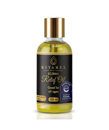 KIYAMEL Moisturizing Eczema Relief Essential Oil with Hemp Seed for Dry Itchy Skin Soothing Moisturizer with Vitamin E and Chamomile Revitalizing Hydration for Adults and Kids