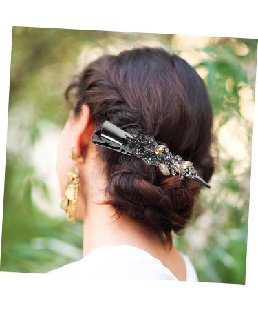 minkissy Hair Clips for Girls Hair Jewelry Girls Hair Accessories Vintage Hair Accessories Prom Hair Clips Hair Clips for Women Hair Clips Decoration Back of Head Metal Miss Crystal - Buy Online on GoSupps.com