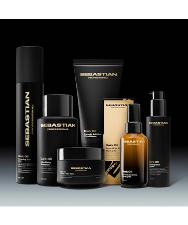 Sebastian Professional Dark Oil Shampoing brillance et lissage professionnel nettoie en douceur et sublime les cheveux 1 l (Lot de 1) - Buy Online on GoSupps.com