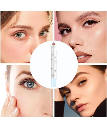 Eye Shadow Sticks Shimmer Waterproof Eyeshadow Pencil - Beauty Make Up Eye Shadow Brightener For Wedding Dating Business Trip Camping Rowces 3 - Buy Online on GoSupps.com