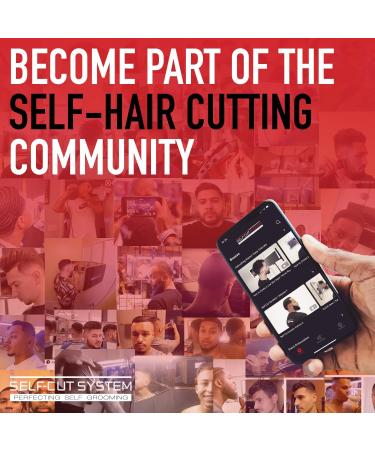 Self Cut System 4.0 Mini Travel Clipper | Portable & Efficient Hair Cutting Tool for All | International Shipping - Buy Online on GoSupps.com