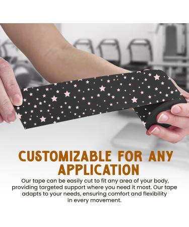 Prairie Horse Supply Kinesiology Tape - Enhanced Support Breathable Latex-Free - Ideal for Athletes & Fitness Enthusiasts - 2 x 16.4ft Moisture-Resistant Sensitive Skin Friendly - Buy Online on GoSupps.com