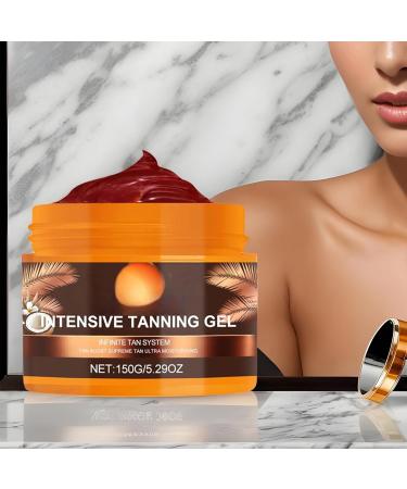  lisutupode Men Self Tanning Cream | Nourishing Tan Intensifier Lotion - Fast Absorbing Gel for Home Travel Vacation Outdoor & Indoor - Buy Online on GoSupps.com