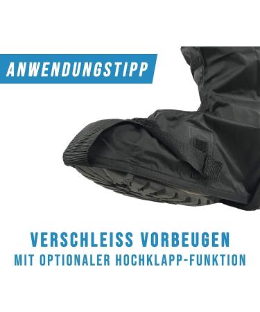SCHOCK REED GABLE ONLY LAND | 100% Waterproof Rain Protection for Cycling - XL (45-46) Black - Buy Online on GoSupps.com