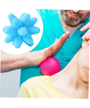 Frcolor 2-Stars Fitness Ball & Hand Roller Massager | Elastic Yoga Ball & Foot Fascia Ball for Kids | Gymnasium Massage Balls - Buy Online on GoSupps.com