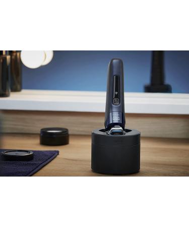 Philips Norelco Shaver 7800 with SenseIQ Technology - Rechargeable Wet & Dry Electric Shaver | Quick Clean Pod, Charging Stand, Travel Case & Pop-up Trimmer Included - Buy Online on GoSupps.com