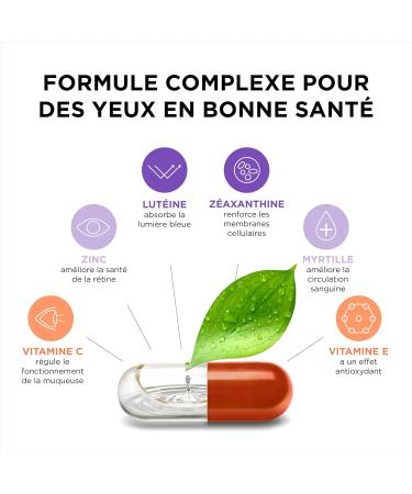 ZeaForce Healthy eyes with a daily capsule. Concentrated formula. Liquid formula for complete absorption and fast action laboratory tested - Buy Online on GoSupps.com