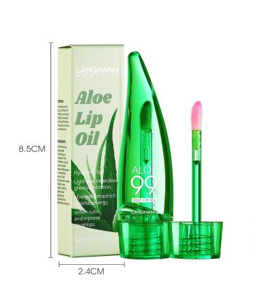 3pcs Aloe Vera Lip Gloss Set - Long Lasting, Nutritious, Moisturizing Lip Balm for Lip Treatment and Dry Lips - Color Changing Lipstick Tinted Lip Balm - Buy Online on GoSupps.com