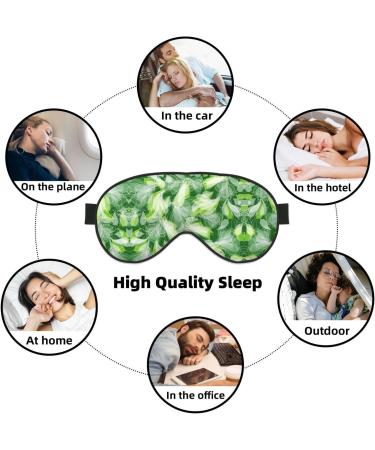 Leaf Soft Sleep Eye Mask | Breathable Women's Eye Patch for Travel & Relaxation - Buy Online on GoSupps.com