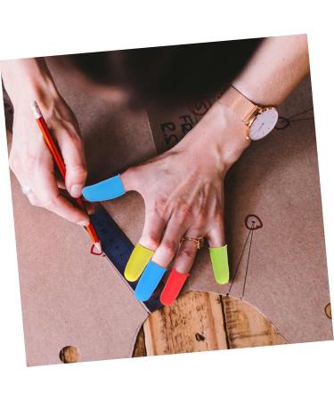 FRCOLOR 12pcs Silicone Finger Cots | Durable Finger Protectors for Sewing & Crafts | Office & Daily Use Accessories - Buy Online on GoSupps.com