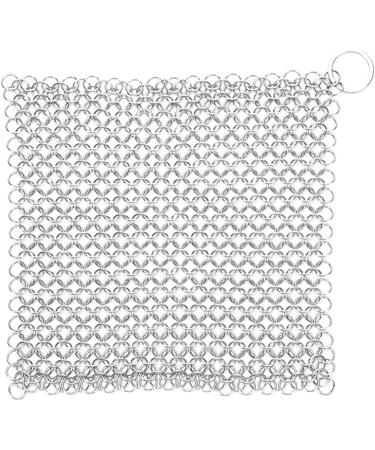 4-8" Stainless Steel Scrubber Metal Cleaning Cleaner Tool Rusts Scrapers for Casts Iron Pots Cleaning Utensils Kitchen Cleaning Brush 5in Round - Buy Online on GoSupps.com