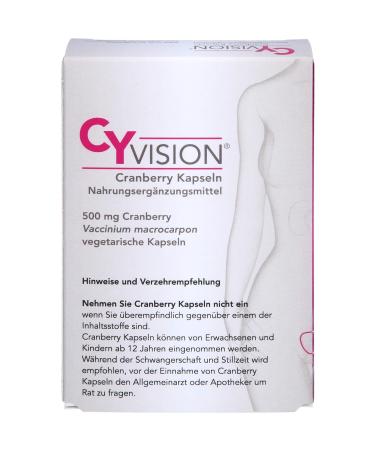Cyvision cranberry capsules 30 hours