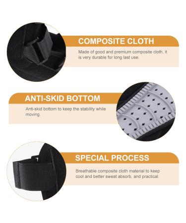 FOMIYES Adjustable Ankle Walker Brace | Fracture Boot & Foot Stabilizer - Black - Buy Online on GoSupps.com