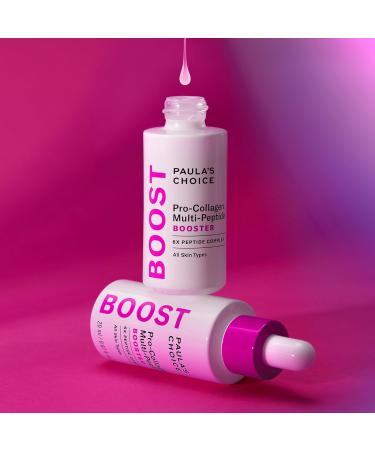 Buy Paula's Choice Pro-Collagen Multi-Peptide Booster Serum - Wrinkle Treatment Hyaluronic Acid Fragrance-Free 0.67 oz | International Shipping - Buy Online on GoSupps.com