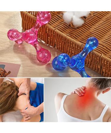 4 Point Trigger Point Massage Device - Effective Self-Massage for Back Neck Shoulders & Feet | International Shipping - Buy Online on GoSupps.com