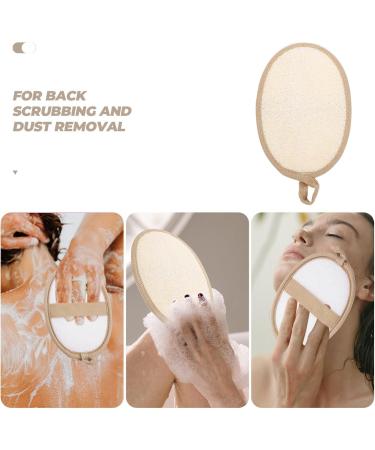 Beaupretty 4pcs Natural Loofah Sponges Exfoliating Body Scrubber for Shower & Bath - Buy Online on GoSupps.com