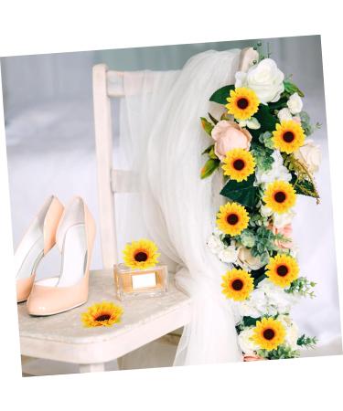 Alipis 60 Pcs Sunflower Plastic Artificial Flowers Christmas As Shownx3pcs mediumx3pcs - Buy Online on GoSupps.com