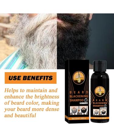  Grgowe Hair Darkening Bar Beard Darkening Shampoo Beard Wash Shampoo Hair Darkening Shampoo Bar For Most Hair Types - Buy Online on GoSupps.com