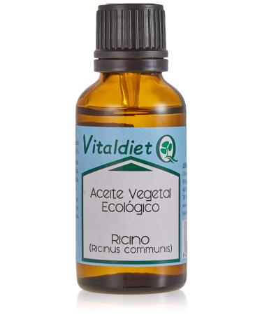 Vitaldiet Organic Castor Oil 30 ml (eyebrows and eyelashes) vegan