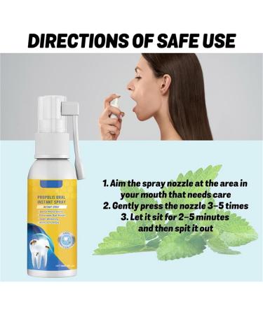 Buy Furzero Propolis Oral Instant Treatment Spray - 2 Pack | Teeth Whitening & Total Care Mouthwash - 30ml - Buy Online on GoSupps.com