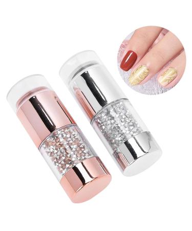 Polish Print Template & Jelly Seal Manicure Tool - DIY Nail Art for Home & Beauty Salons - Buy Online on GoSupps.com