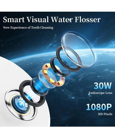 Buy Water Dental Flosser - Cordless Rechargeable & IPX7 Waterproof | Adjustable Pressure for Sensitive Teeth - Buy Online on GoSupps.com