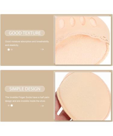 Buy 2 Pairs Tabi Socks - Summer Invisible Toe Socks for Women | High Heel & Sweat Absorbing Half Socks - Buy Online on GoSupps.com