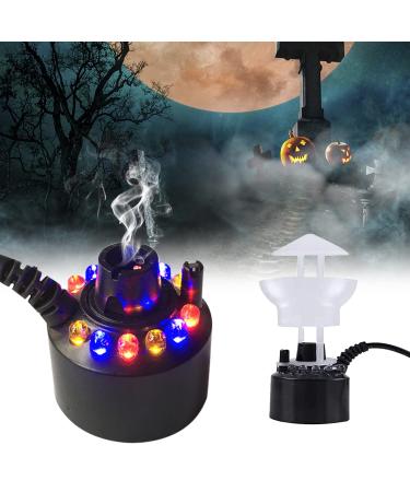 Roser rose ultrasound fuels 12 Led Three Color Gradient Atomizer Mist Maker Wassernebler Fogger with removable splash protection for water wells Halloween water wells - Buy Online on GoSupps.com