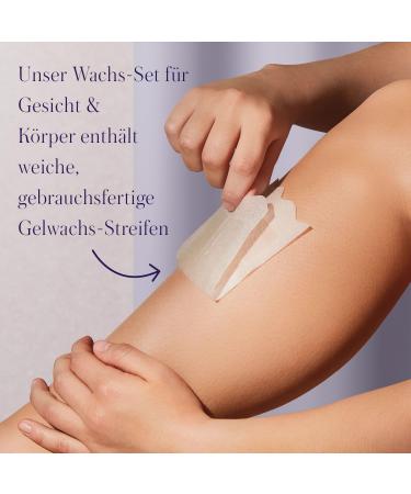 Flamingo Head to Foot Wax Set - 24 Body Wax Strips 20 Face Strips Aftercare & Soothing Serum - Perfect for Smooth Skin - Buy Online on GoSupps.com