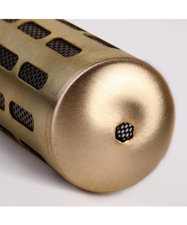 Buy Healifty Moxibustion Massage Brass Moxa Stick Roller - Improve Blood Circulation (Gold) | Fast Global Shipping - Buy Online on GoSupps.com