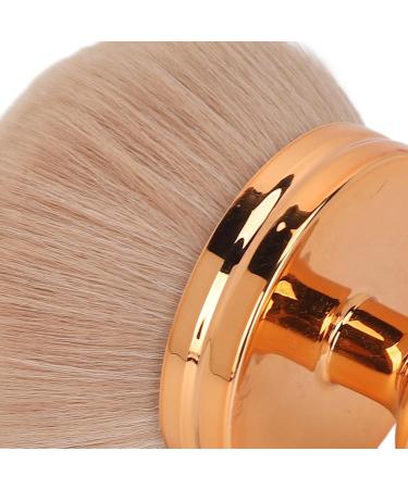 Makeup Brush Compact Electroplated Handle Mushroom Head Skin-Friendly Home Foundation Brush for Dressing Table - Buy Online on GoSupps.com