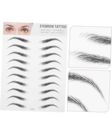 Beavorty Card Spray Bottle 2pcs 3d Eyebrow Stickers Ladies Suits Waterproof Suit Women s Suits Eyebrow Tools Simple Shaper Miss - Buy Online on GoSupps.com