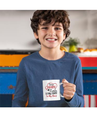 Every Patient Leaves A Paw Print Mug - Perfect Gift for Vet Students & Veterinarians | Heart Stethoscope Design | 11oz & 15oz Available - Buy Online on GoSupps.com