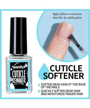 Teenitor Cuticle Care Kit with Cuticle Softener, Remover, and Revitalizing Oil - Buy Online on GoSupps.com