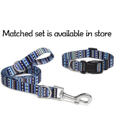 Adjustable Soft Nylon Dog Collar for Small & Medium Dogs | Suredoo Blue | Comfort Fit for Puppies & Cats (L: 38-63 cm) - Buy Online on GoSupps.com