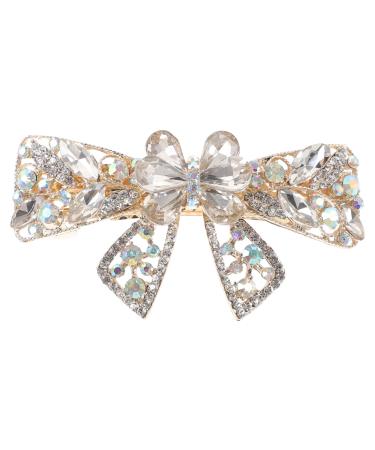 minkissy Clips Hair Jewelry Girls Hair Accessories Women Hairpin Hair Barrettes for Women Fine Hair Large Hair Clip for Women Hair Clasp Large Hairpin White Top Clip Metal Alloy Women's