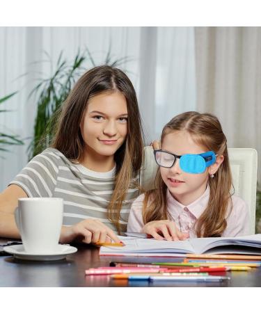 18 Pcs Reusable Eye Patches for Glasses - Adjustable Non-Woven Fabric Cover for Amblyopia & Strabismus | Improve Vision for Adults & Kids - Buy Online on GoSupps.com