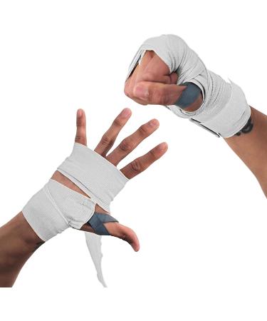 Everlast 4456WHT Hand Wraps White 180 - Premium Boxing Hand Wraps - Buy Online on GoSupps.com