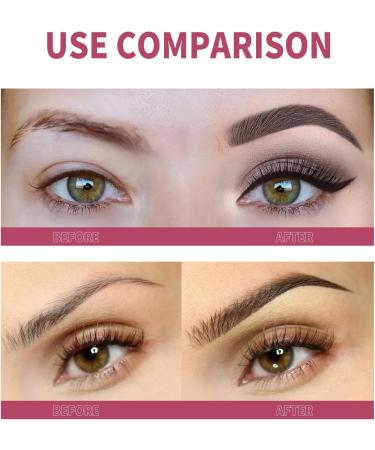 Multifunction Eyebrow Brush Angled Eyebrow Brush with Hairline Drawing Dense Hair 4 Pieces for Home Use - Buy Online on GoSupps.com