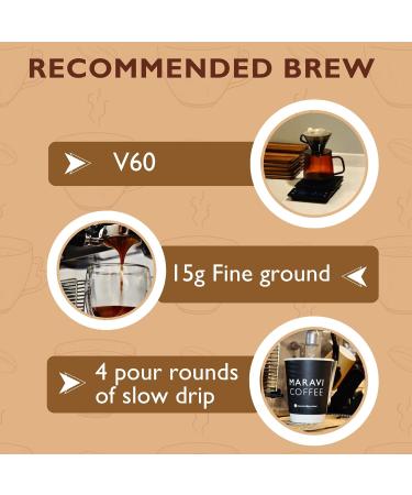 Maravi Speciality Coffee - Kenya AB Arabica Coffee - Whole Bean Coffee - Medium Roast - Black Tea & Currants Notes - 400g Whole Bean 400 g (Pack of 1) - Buy Online on GoSupps.com