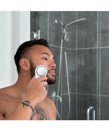 Clarity Revive 3-in-1 Facial Cleansing Brush with Heat & Cold Compress - Blush Pink - Buy Online on GoSupps.com