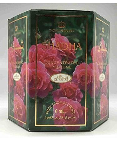 Shadha - 6ml (.2oz) Roll-on Perfume Oil by Al-Rehab (Crown Perfumes) (Box of 6)