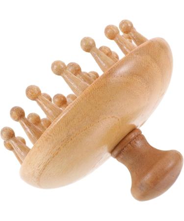 Healvian 3ST Massage Comb - Portable Wooden Shampoo Brush for Professional Hair Care | Comfortable Hand Massage Hairbrush - Buy Online on GoSupps.com