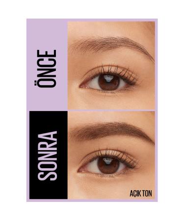 Maybelline New York Express Brow Satin Duo - Dark Blonde Pencil & Powder No. 01 | International Shipping Available - Buy Online on GoSupps.com