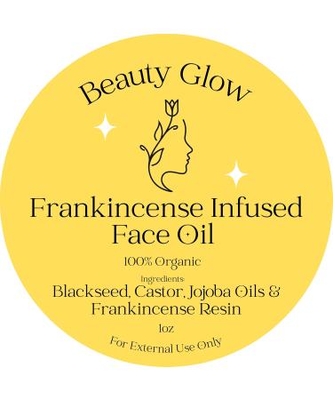 Frankincense Resin Infused Organic Oils - Anti-Aging Miracle Facial Moisturizer - Hydrating Cold Pressed Serum | Natural Skincare 1 Fl Oz - Buy Online on GoSupps.com