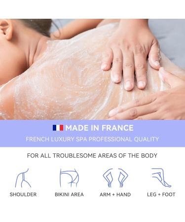 Fasplendor Body Peeling - 100% Natural Spa Quality Salt Scrub with 3 Salts & 6 Essential Oils | Soothes & Refreshes Skin - Buy Online on GoSupps.com