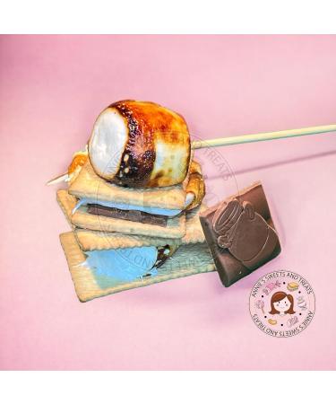 Luxury Marshmallow S'mores Toasting Kit - Perfect for Birthday, Xmas, NYE & Bonfire Night - Buy Online on GoSupps.com